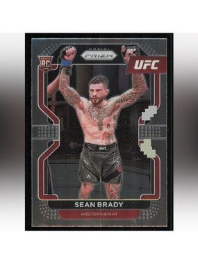 Sean Brady 2022 Panini Prizm Champions Rookie RC MMA UFC Card